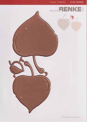 Lime Leaves with Eyelet, Dies, Alexandra Renke.*