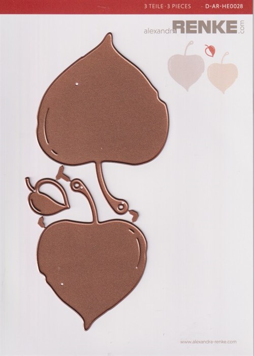 Lime Leaves with Eyelet, Dies, Alexandra Renke.*