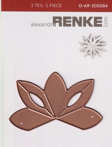 Stjernesegment: Blomsterform, Dies, Alexandra Renke.*