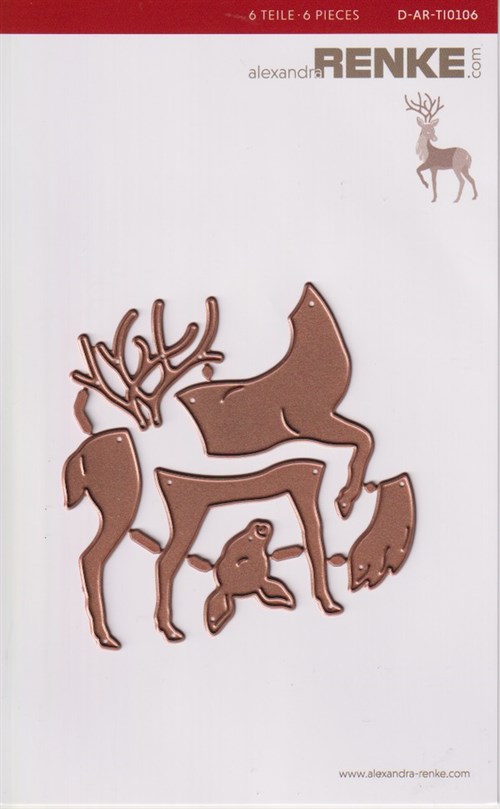 Lagdelt dyrehjort #2, Dies, Alexandra Renke.*