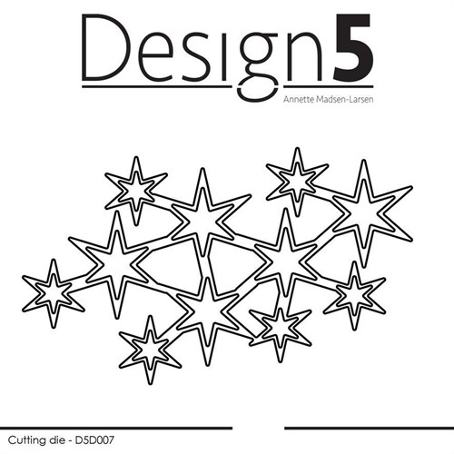 Stjerner, dies, Design5.