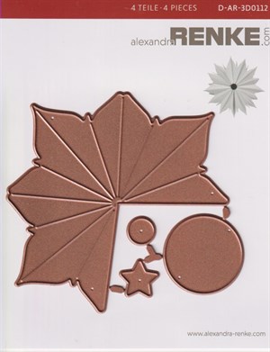 Flad stjerne med spirspidser, Dies, Alexandra Renke.*