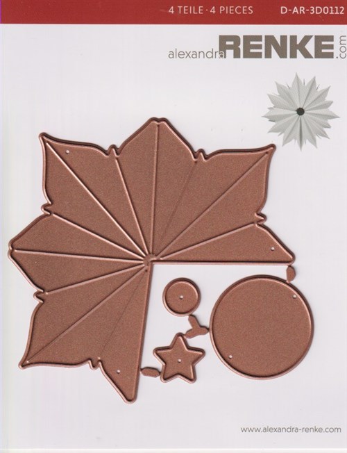 Flad stjerne med spirspidser, Dies, Alexandra Renke.*