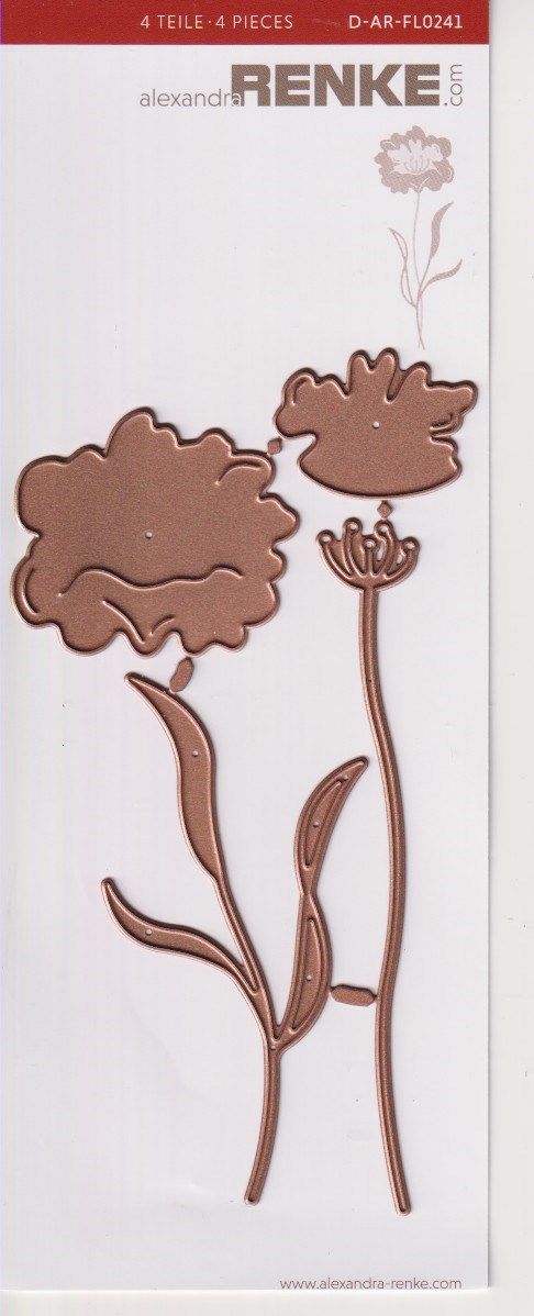 Layered Flower #1, Dies, Alexandra Renke.*