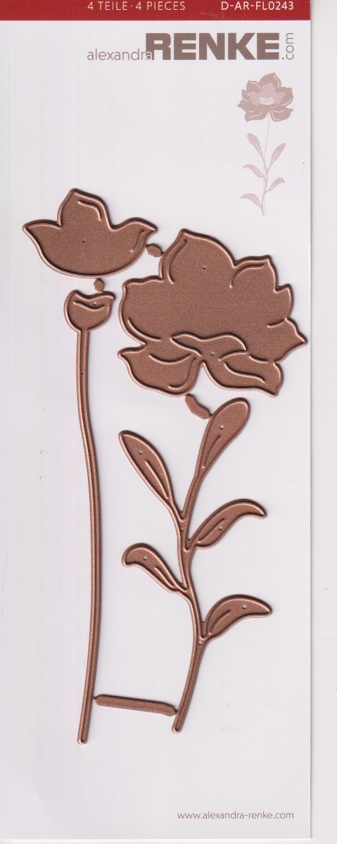 Layered Flower #3, Dies, Alexandra Renke.*