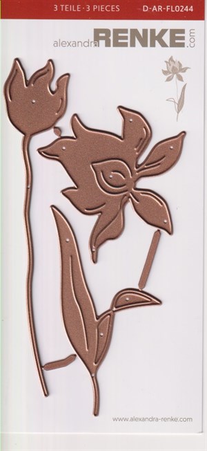 Layered Flower #4, Dies, Alexandra Renke.*