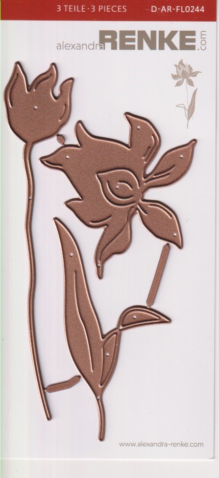 Layered Flower #4, Dies, Alexandra Renke.*