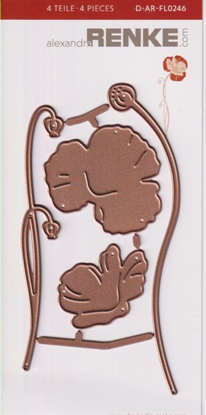 Layered Flower #6, Dies, Alexandra Renke.*