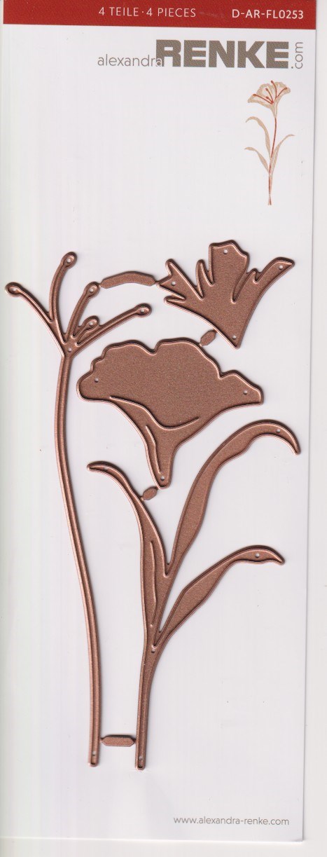 Layered Flower #13, Dies, Alexandra Renke.*