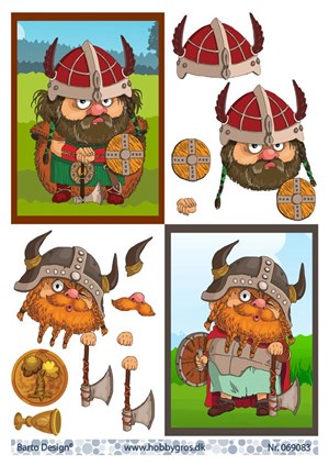 Viking, 3D ark - Barto Design