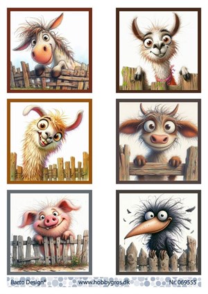 Dyr bag hegn, 3D ark - Barto Design