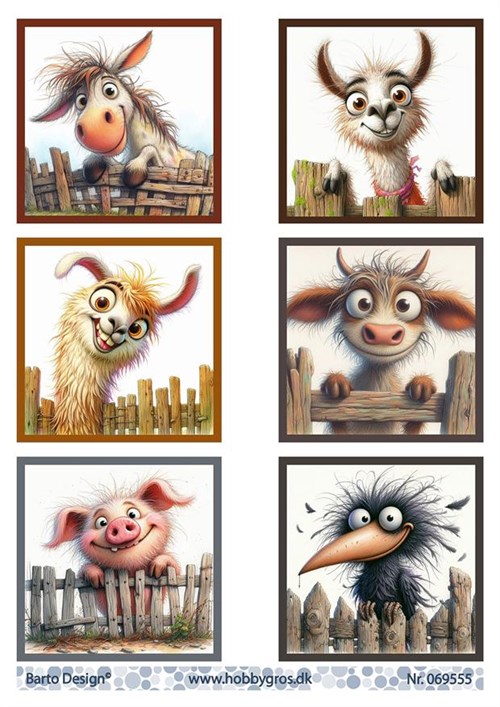 Dyr bag hegn, 3D ark - Barto Design