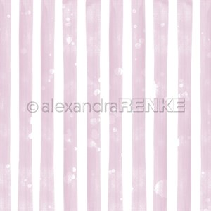 Wide stripes Vintage Lilac, scrapbooking, Alexandra Renke.