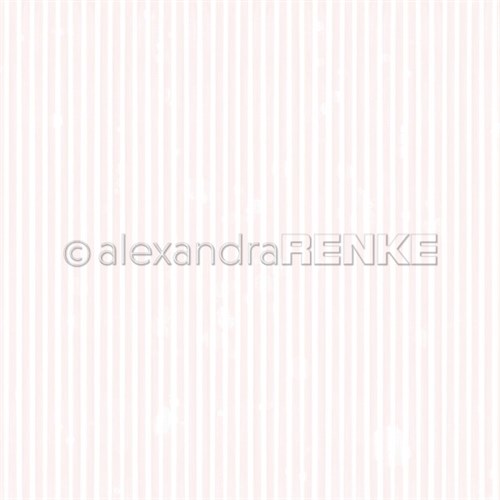 Narrow stripes Peony, scrapbooking. Alexandra Renke.