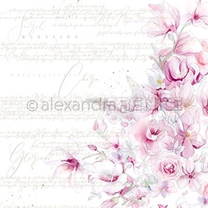 Lilac garden Sacred, scrapbooking, Alexandra Renke.