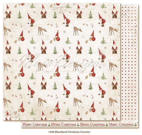 Forester, Woodland Christmas, Scrapark, Maja design.