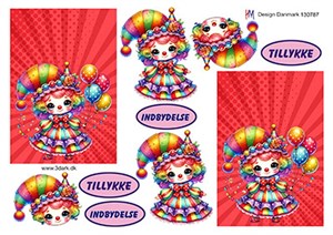 3d-ark HM Design, Klovnepige.