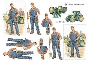 Landmand, 3d-ark HM Design 