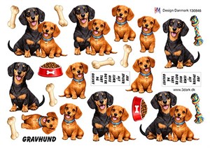 Gravhund, 3D ark - HM Design