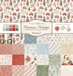 Christmas Nostalgia, scrapbook, maja design, pakning.*