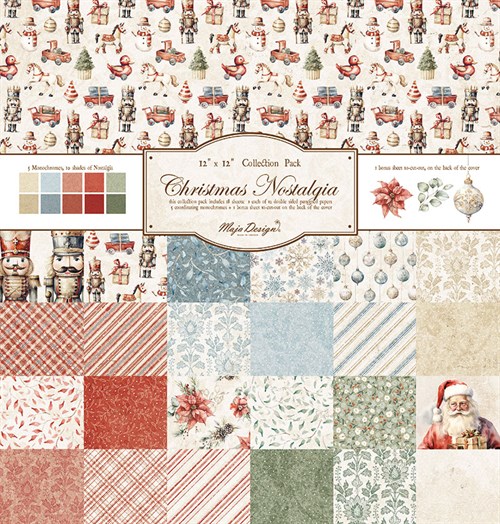 Christmas Nostalgia, scrapbook, maja design, pakning.*