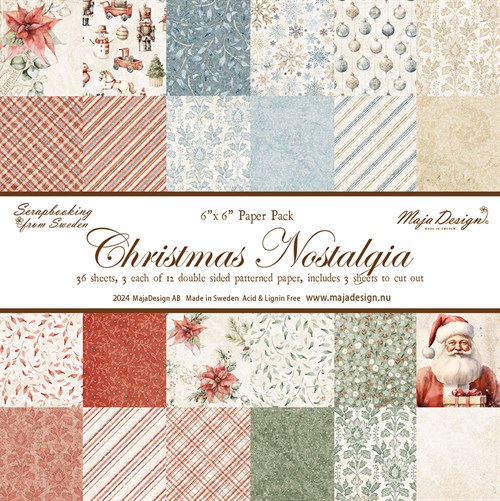 Christmas Nostalgia, scrapbook, maja design, pakning.*