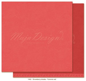 Sommergrøn, Jordbær, Monochromes, Maja design.