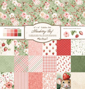 Jordbærtyv, Scrapbook, Maja design, Samlepakke. 