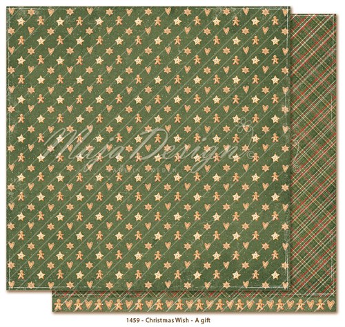 Christmas Wish, En gave, Scrapbooking, Maja Design.