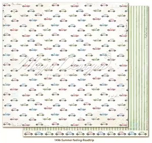 Roadtrip, Summer Feeling, Mønsterpapir, Maja Design.