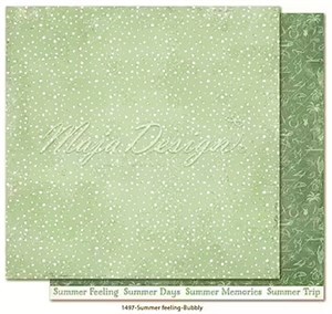 Bubbly, Summer Feeling, Mønsterpapir, Maja Design.