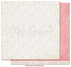 Romance, Summer Feeling, Mønsterpapir, Maja Design.