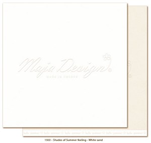 White sand, Summer Feeling, Monochromes, Maja design.