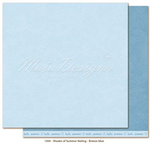 Breeze blue, Summer Feeling, Monochromes, Maja design.