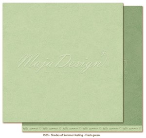 Fresh green, Summer Feeling, Monochromes, Maja design.