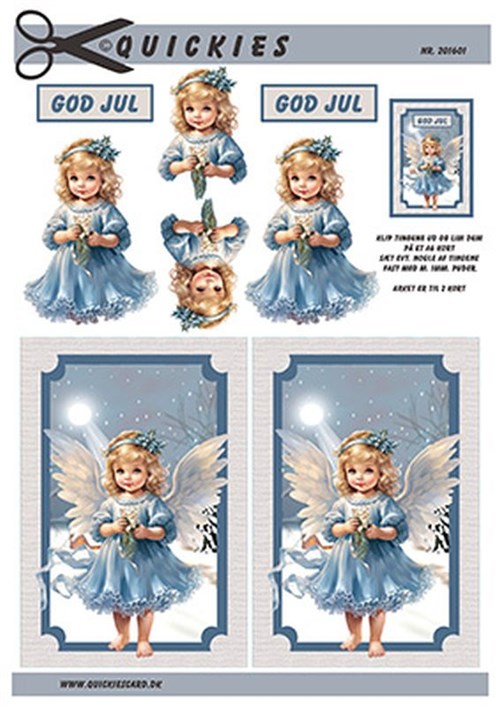 Barneengel, 3D ark - Quickies