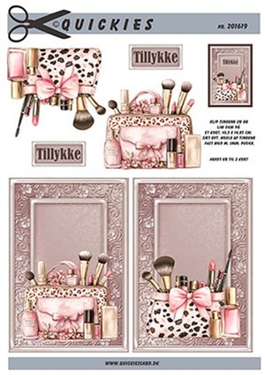  3D ark - Quickies, Taske med makeup.