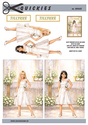  3D ark - Quickies, Konfirmationspiger i kirken.