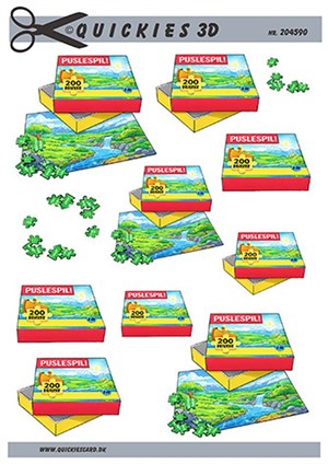 3D ark - Quickies,  Puslespil, 