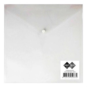 Opbevaringsmappe fra Card Deco, Pakke med 10.