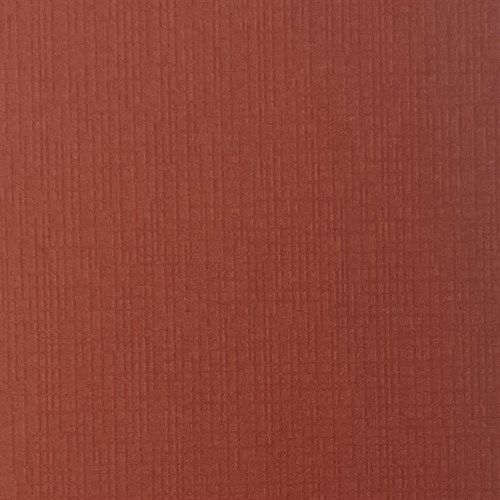 Teglrød, A4 linen karton, 240g, 5 ark.