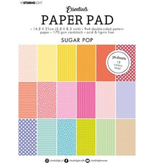 Sugar Pop, Paper Pad, Studio Light.