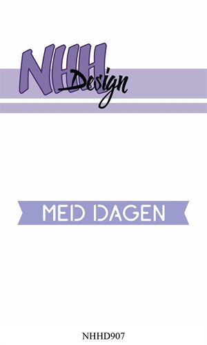 Med dagen, dansk tekst, dies, nnh-design.*