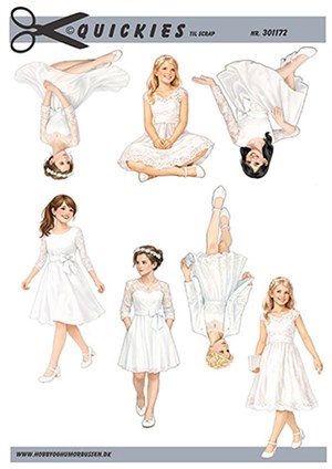 Quickie til scraps , Konfirmationspiger