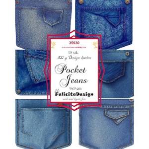 Pakke jeans, design karton, Felicita design.