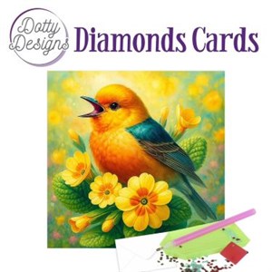  Diamond Card - forårsmelodi  15x15 cm