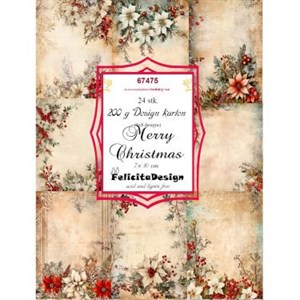 Glædelig jul, design karton, Felicita design.