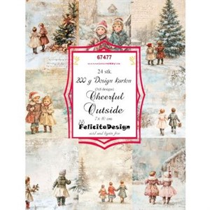 Munter udenfor, design karton, Felicita design.