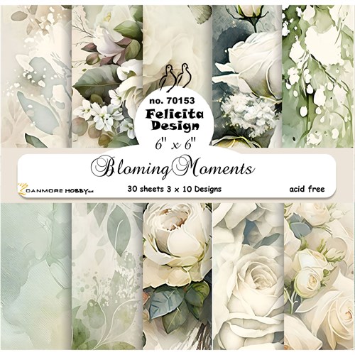 Blomstrende øjeblikke, design karton, Felicita design.