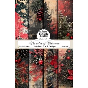 Julens farve, design karton, Felicita design.